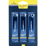 Vandoren Traditional Clarinet Reeds 2.5 Strength, 3-Pack